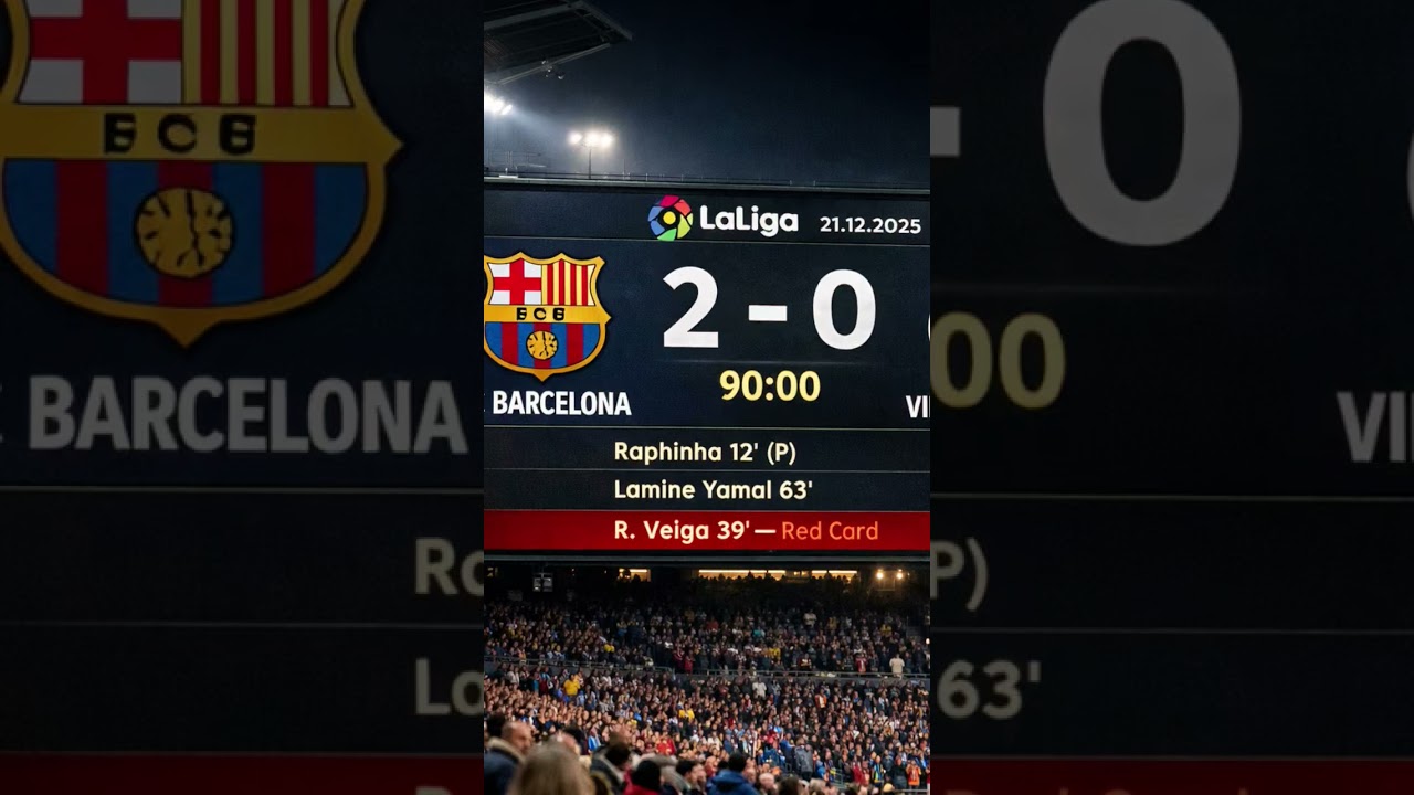 Barcelona - Villarreal (2:0) 