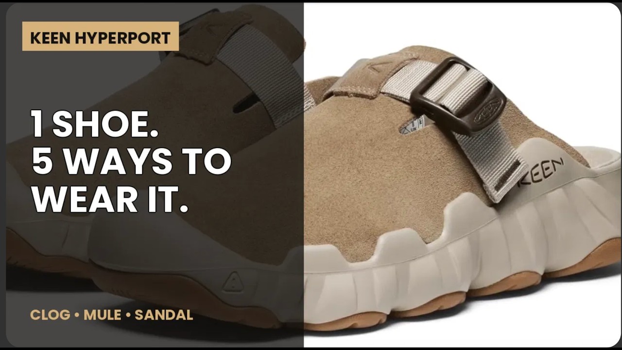 Men's Keen Hyperport Leather Clog - YouTube