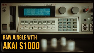 How I Make Raw JUNGLE with Akai S1000 + Outboard