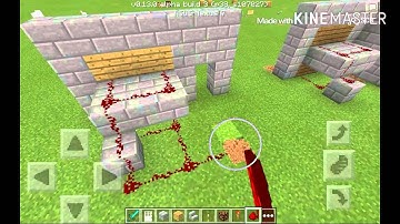 How to build a Redstone Passcode in MCPE 0.13.0