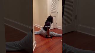 1 Full Month Of Learning The Splits