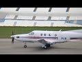 Small plane takeoff from wellington international airport 