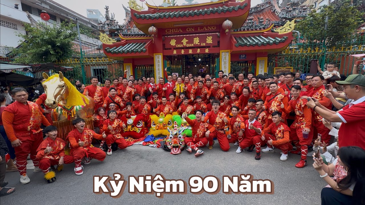 Kỷ Niệm 90 Năm Thành Lập Đoàn Lân Sư Rồng Nhơn Nghĩa Đường Việt Nam ! 