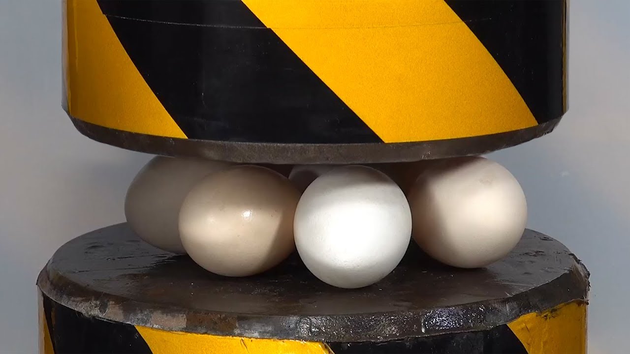 Egg VS200 tons hydraulic pressure YouTube