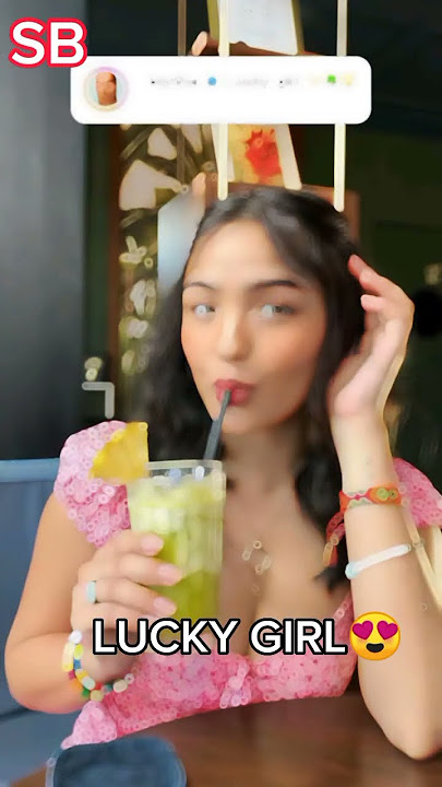 ANDREA: 'LUCKY GIRL' 😍❤️ #andreabrillantes #shorts