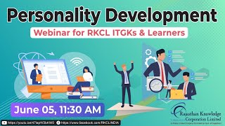 Webinar on Personality Development by RKCL screenshot 1