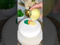 Glaage miroir tricolore entremet exotique passion citron coco cake cakedecorating cake