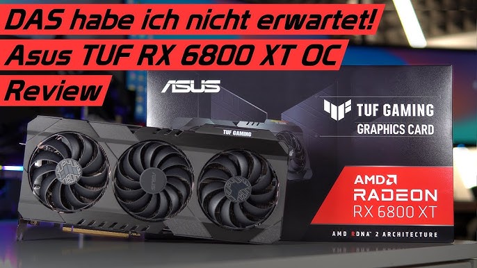 ASUS TUF RX 6800 XT GAMING OC Specs