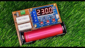 ZB2L3 Li-ion Lithium, Lead-acid Battery Capacity Meter & Discharge Tester for 18650 || HW-586 3641AH