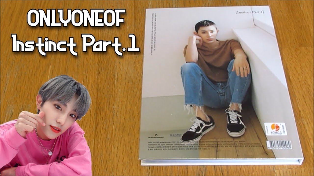 OnlyOneOf Instinct Part.1 サイン入り アルバム OnlyOneOf Instinct