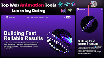 🔥Build a 3D Portfolio Website with React, Tailwind CSS, Framer Motion & GSAP, Full Beginner Tutorial
