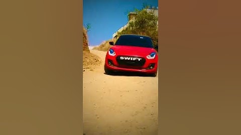 MODIFIED SWIFT LOVER RED SWIFT ATTITUDE CAR DRIVING WHATSAPP STATUS SHORT CAR LOVER STATUS
