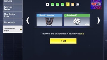 Run Over and Kill 2 Enemies in Battle Royale Survival of the Fittest | COD MOBILE