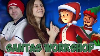 This Escape Room Is Pure Christmas Chaos - Escape Simulator - Santas Workshop