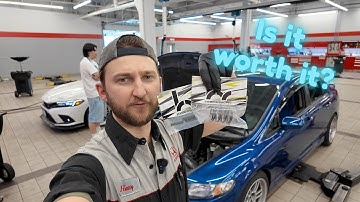 Hybrid Racing shifter spring install - 8th gen Civic Si