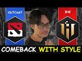 Gege comeback with style  outcast vs ihc group stage res sea 2 dota 2