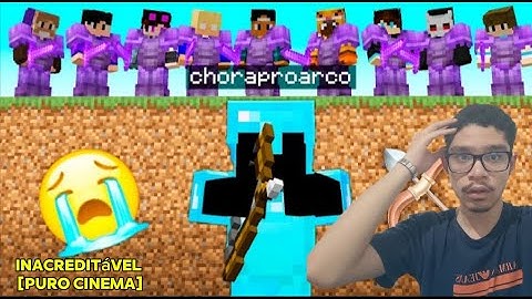 [Puro Cinema!!] Reagindo a 13 YOUTUBERS vs CHORA PRO ARCO