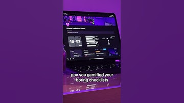 Gamify your boring checklists ✅ #notion #yourdailyroutine #studentlife ♥ MAYCLO