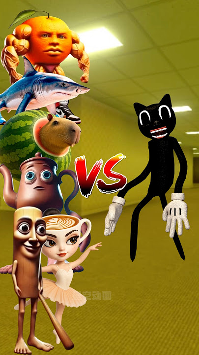 Cartoon Cat vs Brainrot Monsters