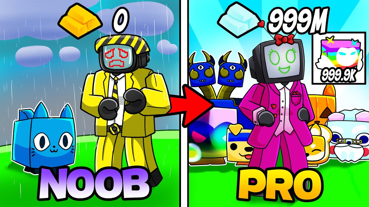 NOOB to PRO in Pet Simulator 99!