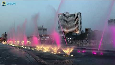 Nhạc nước nghệ thuật Quảng Trường đẹp | UNION JSCO