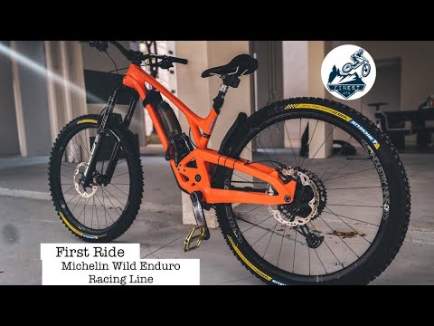 New Michelin Wild Enduro Racing Line | First Ride - YouTube