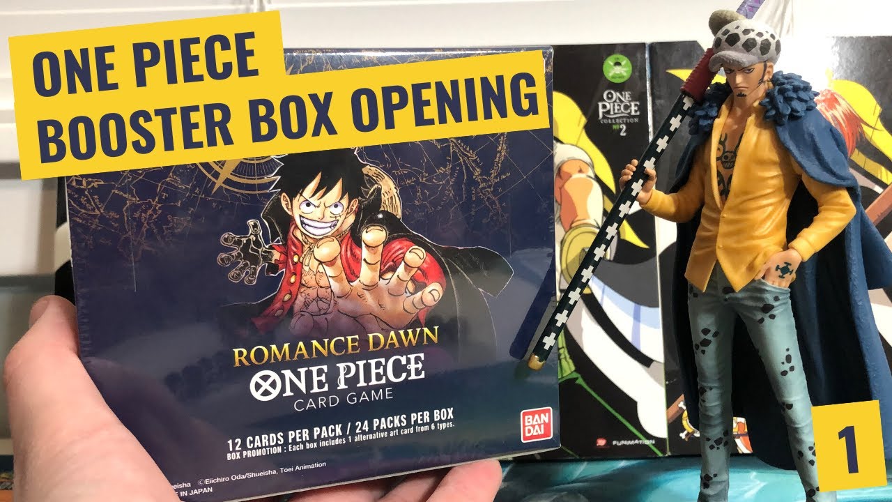 romance dawn one piece booster box OPC-01 Pack Includes parallel cards with different illustrations and specifications Opening a Romance Dawn Booster
