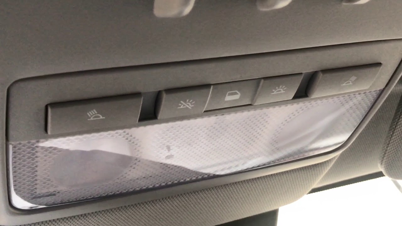 Chevrolet Trax - Interior lights – how to turn on/off - YouTube