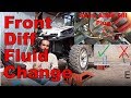 Can-Am Commander Front Differential Fluid Change: How-To Replace Front Diff Oil Can-Am UTV