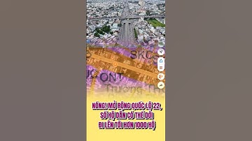 Mở rộng quốc lộ 22 số hộ dân có thể dời đi lên tới 1000 hộ #guland #tintuc #tintucbds #batdongsan
