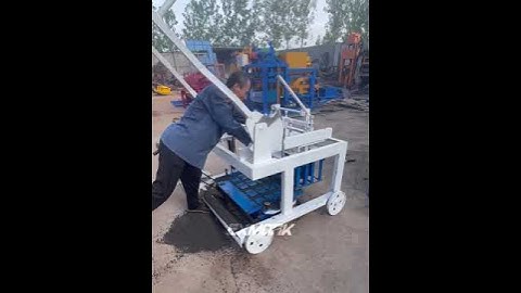 EM4-45 movable block making machine  #exmork