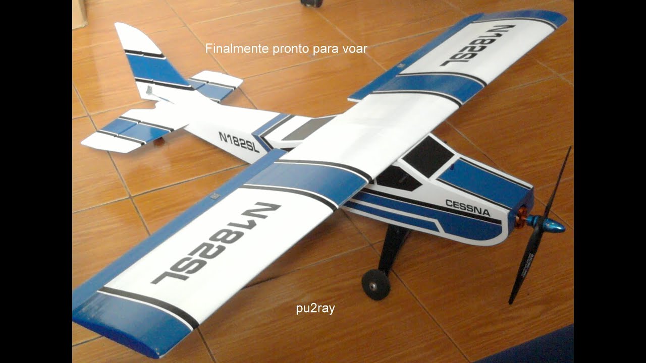 CESSNA 182 passo a passo de DEPRON 4mm YouTube CESSNA 182 passo a passo de DEPRON 4mm YouTube