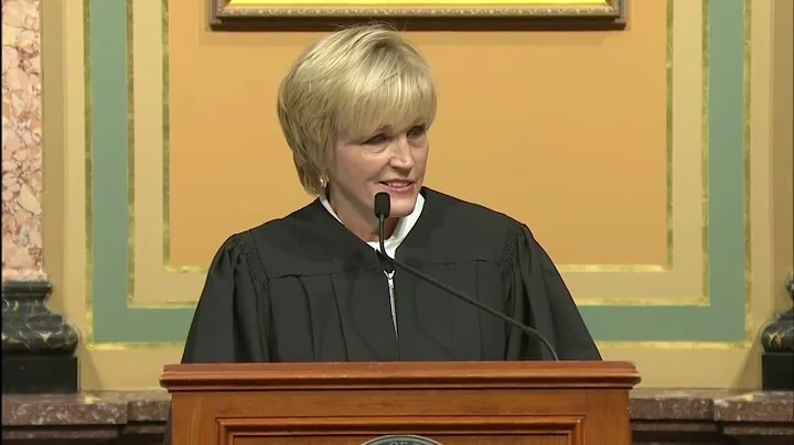 Chief Justice Susan Christensen delivers Iowa's Co...