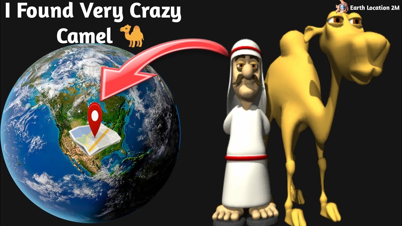 I Found A Crazy Camel 🐪 😱👇 on google map and google earth 🌎 