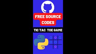How to make TIC TAC TOE game? - Python #shorts