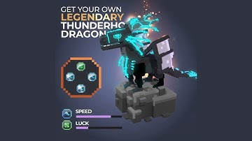 The Sandbox LAND Presale 4 Exclusive Asset - Thunderhorn Dragon