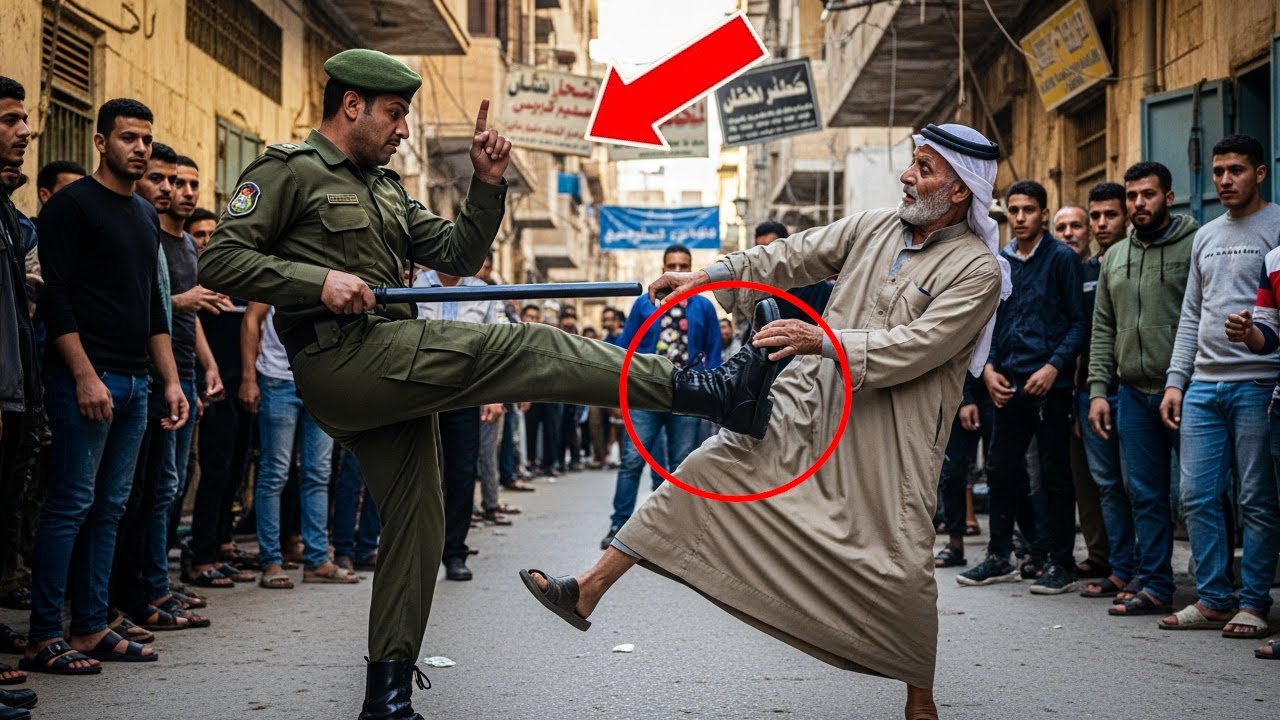 ضرب رجلاً ظنه ضعيفاً… ولم يخطر بباله أنه لواء مخابرات سابق !