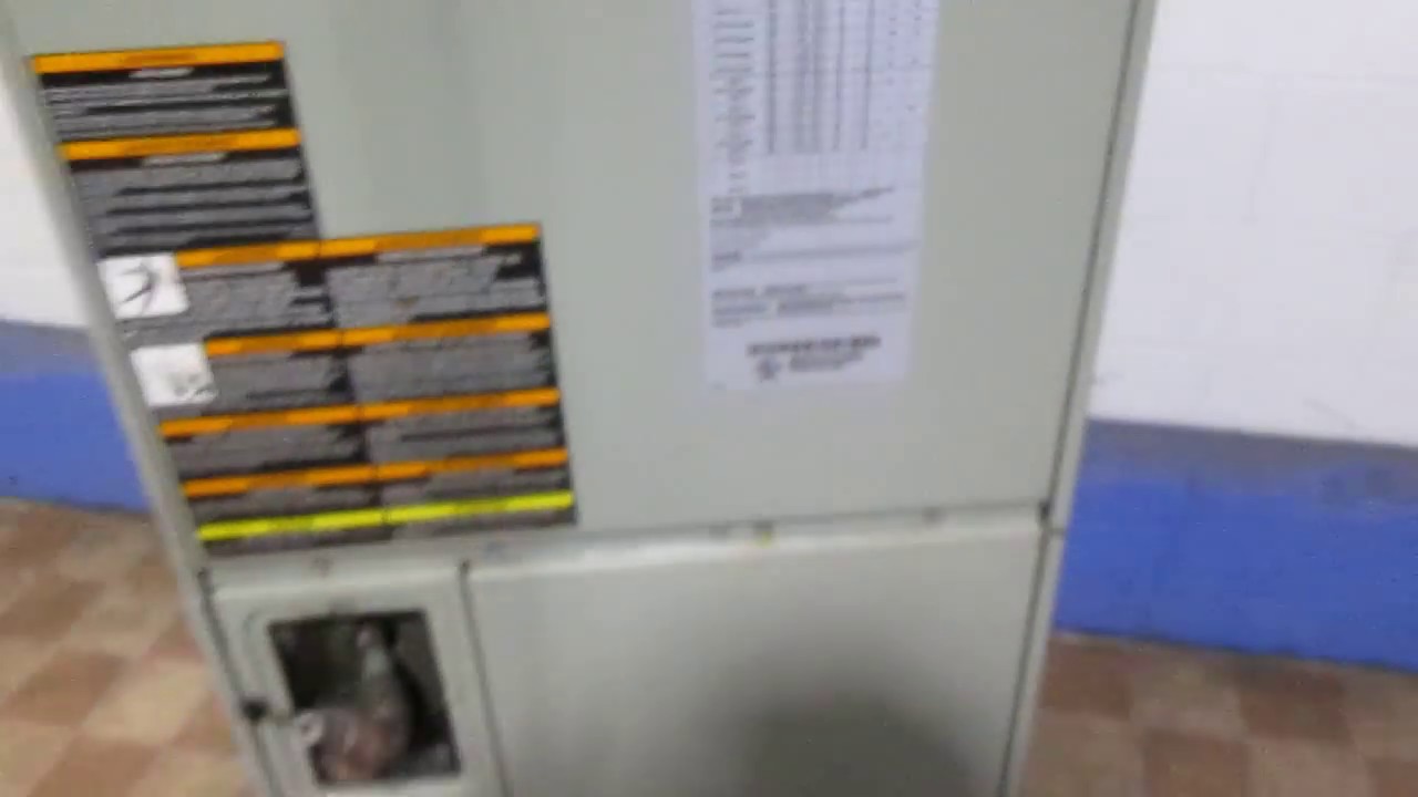 TRANE Used Central Air Conditioner Air Handler 2TEH3F48B1000AA - YouTube