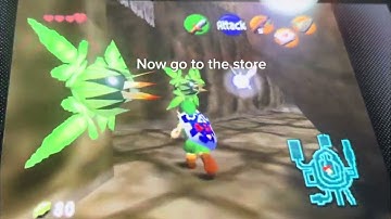 Infinite Deku Stick Glitch in OoT!