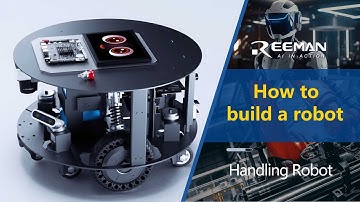 How to build a robot? Give you the answer in 3 minutes｜record the whole process.#robot#robotics