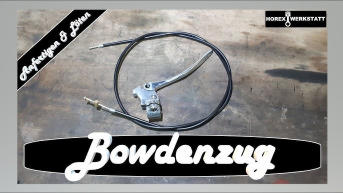 Bowdenzug löten - selber fertigen - Gas Bowdenzug Simson S51 Enduro 