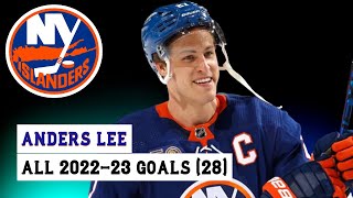 Anders Lee (#27) All 28 Goals of the 2022-23 NHL Season