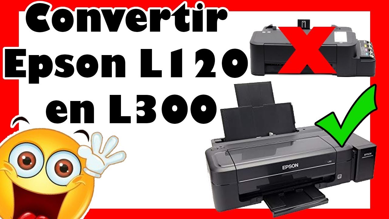 COMO CONVERTIR UNA EPSON L120 EN L300 Y OPTIMIZAR SU RENDIMIENTO - YouTube