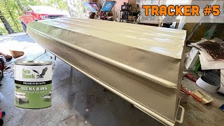 Painting a Jon Boat with AlumaHawk Paint | Prep and Application