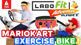 DIY Nintendo Labo Kit Turns Mario Kart Into a Real-Life Workout