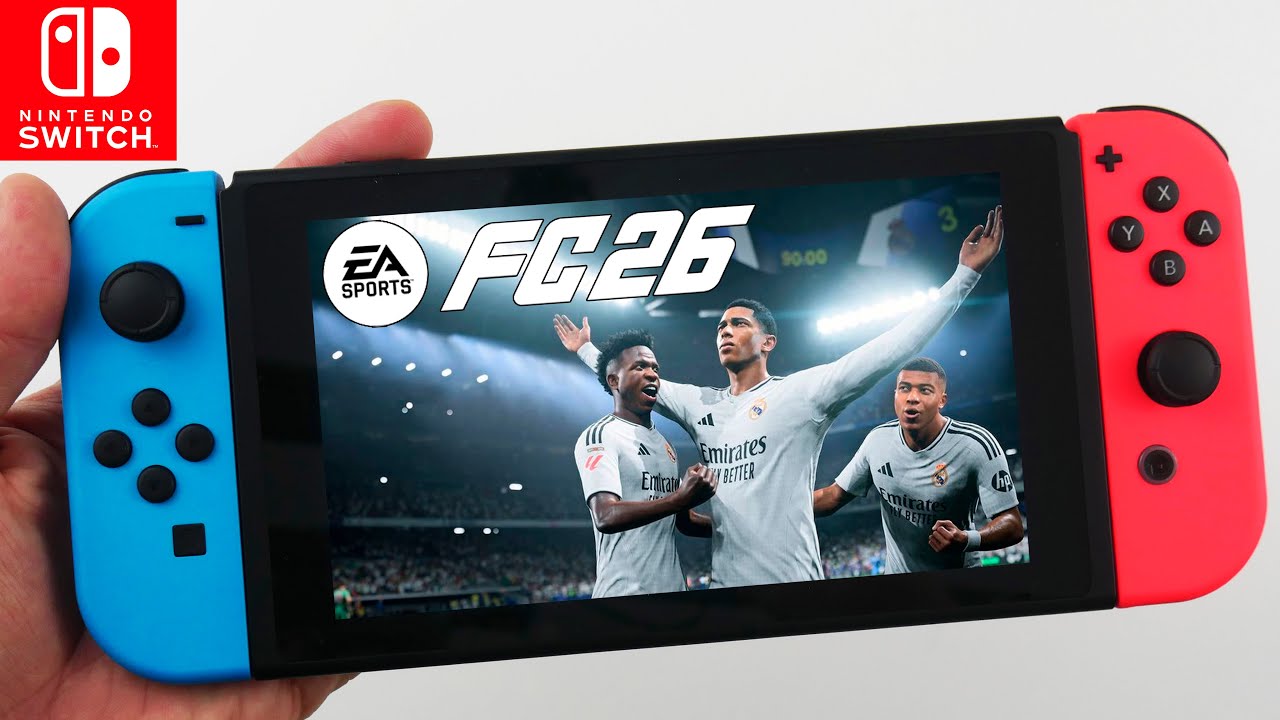 FC 26 on Nintendo Switch 1 Gameplay - YouTube