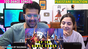 Pakistani Couple Reacts To Top 100 Dance Songs