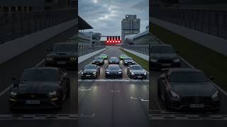 Super cars are going to race in a German Near the BMW company#viral