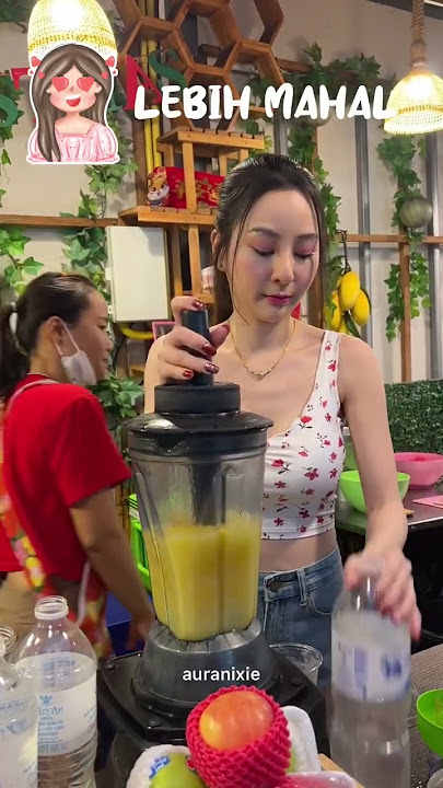 VIRAL JUICE IN THAILAND THAT IS SOLD SO BEAUTIFULLY 😍 AUTO MANY PEOPLE QUEUE!