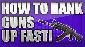 How To Level Up Weapons REALLY FAST in Black Ops 3 Multiplayer!
